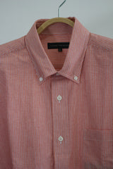 半袖seersucker stripeBDshirt35208B