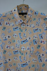 半袖ripple Stamp printBDshirt35200A