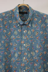 半袖ripple marine printBDshirt35202A