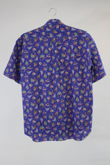 半袖ripple marin printBDshirt35202B