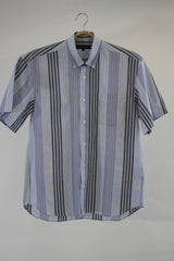半袖seersucker stripeBDshirt35210A
