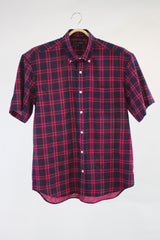 半袖double gauze checkBDshirt35212A