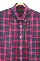 半袖double gauze checkBDshirt35212A