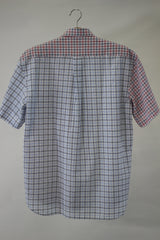 半袖 sseersucker min check crazyBDshirt35215A