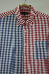 半袖 sseersucker stripe crazyBDshirt35215B